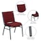 Flash Furniture Fabric Stack Chair, Burgundy XU-60153-BY-GG - alternate 9