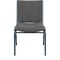 Flash Furniture Fabric Stack Chair, Gray XU-60153-GY-GG - alternate 3