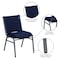 Flash Furniture Fabric Stack Chair, Navy XU-60153-NVY-GG - alternate 2