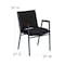 Flash Furniture Fabric Stack Armchair, Black XU-60154-BK-GG - alternate 9