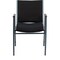 Flash Furniture Fabric Stack Armchair, Black XU-60154-BK-GG - alternate 2
