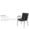 Flash Furniture Stack Armchair, Blk Frame Fnsh, Blk Vinyl XU-60154-BK-VYL-GG - alternate 6