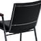 Flash Furniture Stack Armchair, Blk Frame Fnsh, Blk Vinyl XU-60154-BK-VYL-GG - alternate 10