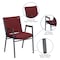 Flash Furniture Fabric Stack Armchair, Burgundy XU-60154-BY-GG - alternate 7