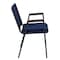 Flash Furniture Fabric Stack Armchair, Navy XU-60154-NVY-GG - alternate 7