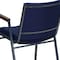 Flash Furniture Fabric Stack Armchair, Navy XU-60154-NVY-GG - alternate 5