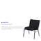 Flash Furniture Fabric Stack Chair, Black XU-60555-BK-GG - alternate 7