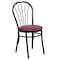 Flash Furniture Hercules Dining Chair, Black Back, 16 in W 20" L 34-1/2" H XU-698B-BGV-GG - alternate 2