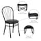 Flash Furniture Hercules Dining Chair, Black Back, 16 in W 20" L 34-1/2" H XU-698B-BLKV-GG - alternate 2