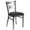 Flash Furniture Hercules Restaurant Chair, Black Back, 16-1/2 in W 17" L 32-1/4" H XU-6FOB-CLR-BLKV-GG - alternate 8