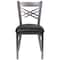 Flash Furniture Hercules Restaurant Chair, Black Back, 16-1/2 in W 17" L 32-1/4" H XU-6FOB-CLR-BLKV-GG - alternate 9