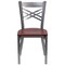 Flash Furniture Hercules Restaurant Chair, Wood Back, 16-1/2 in W 17" L 32-1/4" H XU-6FOB-CLR-CHYW-GG - alternate 7