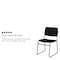 Flash Furniture Fabric Stack Chair, Black XU-8700-BLK-B-30-GG - alternate 8