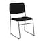 Flash Furniture Fabric Stack Chair, Black XU-8700-BLK-B-30-GG - alternate 4