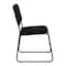 Flash Furniture Fabric Stack Chair, Black XU-8700-BLK-B-30-GG - alternate 2