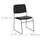 Flash Furniture Stack Chair, Sled Base, Black Vinyl XU-8700-BLK-B-VYL-30-GG - alternate 3