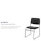 Flash Furniture Stack Chair, Sled Base, Black Vinyl XU-8700-BLK-B-VYL-30-GG - alternate 8