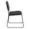 Flash Furniture Stack Chair, Sled Base, Black Vinyl XU-8700-BLK-B-VYL-30-GG - alternate 9