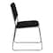 Flash Furniture Fabric Stack Chair, Black XU-8700-CHR-B-30-GG - alternate 3