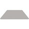 Flash Furniture Trapezoid Activity Table, Chrome, Laminate, Particleboard, Steel, Grey XU-A2448-TRAP-GY-H-P-GG - alternate 3