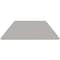 Flash Furniture Trapezoid Activity Table, Chrome, Laminate, Particleboard, Steel, Grey XU-A3060-TRAP-GY-H-P-CAS-GG - alternate 5