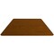 Flash Furniture Trapezoid Activity Table, Chrome, Laminate, Particleboard, Steel, Wood Grain XU-A3060-TRAP-OAK-T-A-CAS-GG - alternate 4