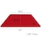 Flash Furniture Trapezoid Activity Table, Chrome, Laminate, Particleboard, Steel, Red XU-A3060-TRAP-RED-T-P-GG - alternate 4