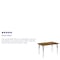 Flash Furniture Rectangle Activity Table, Laminate, Wood Grain XU-A3672-REC-OAK-T-A-GG - alternate 4