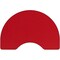 Flash Furniture Kidney Table, Kidney Shp, Red, 48x96", Laminate, Red XU-A4896-KIDNY-RED-H-P-GG - alternate 3