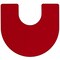 Flash Furniture Horseshoe Activity Table, Laminate, Red XU-A6066-HRSE-RED-T-P-CAS-GG - alternate 3