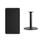 Flash Furniture Rectangle Laminate Table Top, Laminate Top, Wood Grain XU-BLKTB-2442-TR24-GG - alternate 2