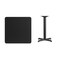 Flash Furniture Square Laminate Table Top, Laminate Top, Wood Grain XU-BLKTB-3030-T2222-GG - alternate 3