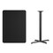 Flash Furniture Rectangle Laminate Table Top, Laminate Top, Wood Grain XU-BLKTB-3042-T2230B-GG - alternate 3