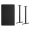 Flash Furniture Rectangle Laminate Table Top, Laminate Top, Wood Grain XU-BLKTB-3048-T0522B-GG - alternate 2