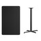 Flash Furniture Rectangle Laminate Table Top, Laminate Top, Wood Grain XU-BLKTB-3048-T2230B-GG - alternate 2