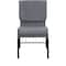 Flash Furniture Fabric Church Chair, Gray XU-CH-60096-BEIJING-GY-BAS-GG - alternate 9
