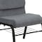 Flash Furniture Fabric Church Chair, Gray XU-CH-60096-BEIJING-GY-BAS-GG - alternate 10