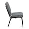 Flash Furniture Fabric Church Chair, Gray XU-CH-60096-BEIJING-GY-GG - alternate 4