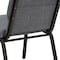 Flash Furniture Fabric Church Chair, Gray XU-CH-60096-BEIJING-GY-GG - alternate 5