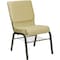 Flash Furniture Fabric Church Chair w/Book Rack, Beige XU-CH-60096-BGE-BAS-GG - alternate 4