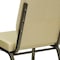 Flash Furniture Fabric Church Chair, Beige XU-CH-60096-BGE-GG - alternate 10
