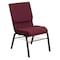 Flash Furniture Fabric Church Chair w/Book Pouch, Brgundy XU-CH-60096-BYXY56-BAS-GG - alternate 3