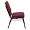 Flash Furniture Fabric Church Chair w/Book Pouch, Brgundy XU-CH-60096-BYXY56-BAS-GG - alternate 5