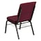 Flash Furniture Fabric Church Chair w/Book Pouch, Brgundy XU-CH-60096-BYXY56-BAS-GG - alternate 9