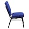 Flash Furniture Fabric Church Chair, Blue XU-CH-60096-NVY-BAS-GG - alternate 3
