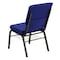 Flash Furniture Fabric Church Chair, Blue XU-CH-60096-NVY-BAS-GG - alternate 8