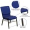 Flash Furniture Fabric Church Chair, Blue XU-CH-60096-NVY-DOT-BAS-GG - alternate 8