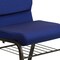 Flash Furniture Fabric Church Chair, Blue XU-CH-60096-NVY-DOT-BAS-GG - alternate 10