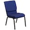 Flash Furniture Fabric Church Chair, Blue XU-CH-60096-NVY-DOT-GG - alternate 5