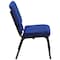 Flash Furniture Fabric Church Chair, Blue XU-CH-60096-NVY-DOT-GG - alternate 8